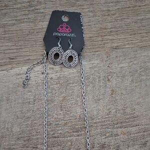 Paparazzi Silver Dangle Earrings Elegant Jewelry